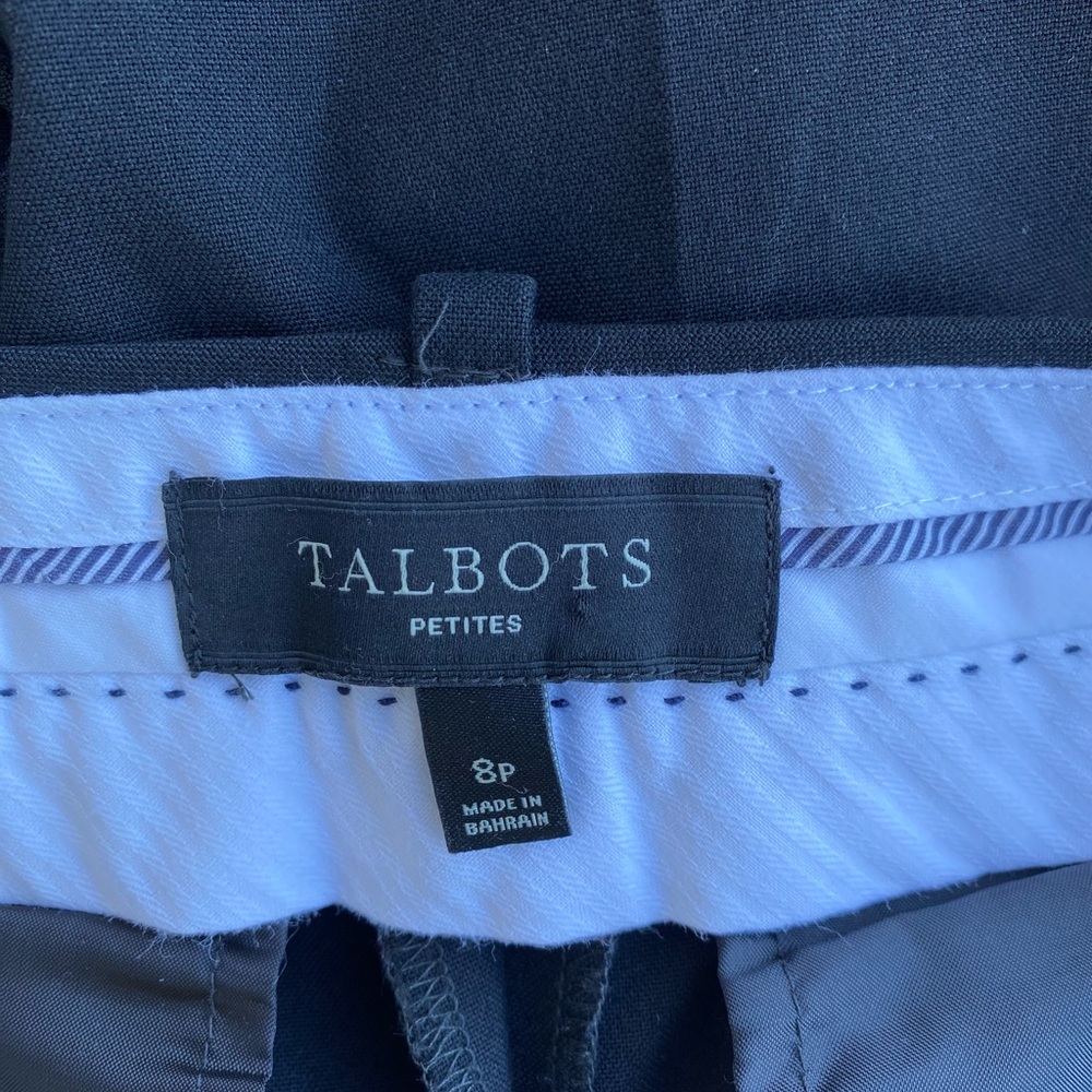 Talbots - Woman’s black high rise trousers, Size: 8P - Picture 5 of 7